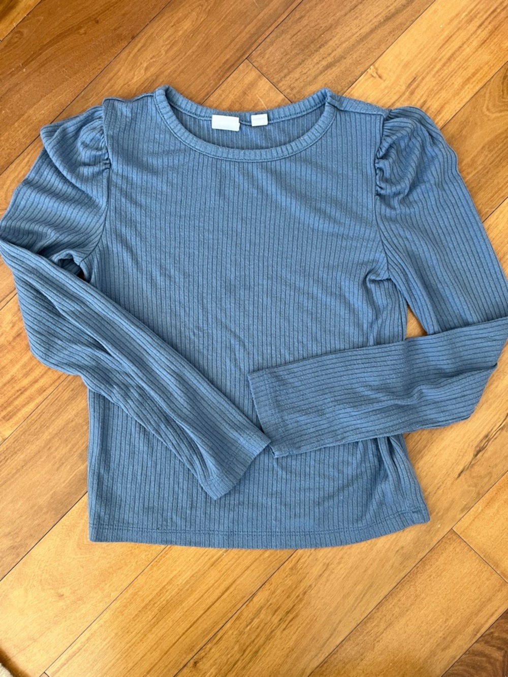 GAP Ribbed Crewneck Tops - set of 2, size M/8